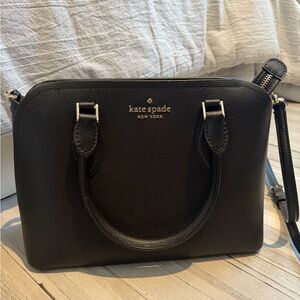 Kate Spade Black Leather Satchel